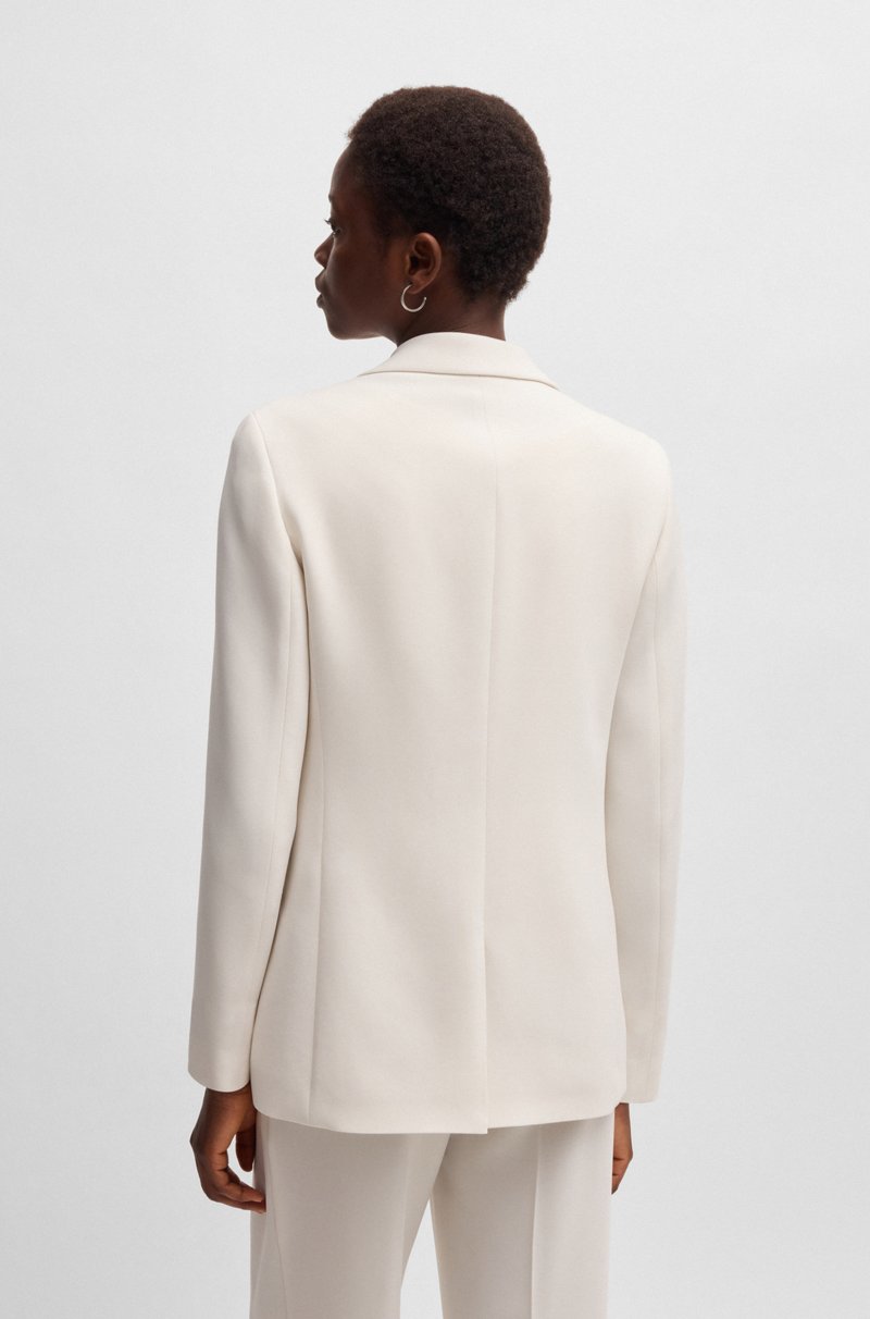 Hugo Boss Chaqueta regular fit en crepé resistente a las arrugas Ofertas de temporada