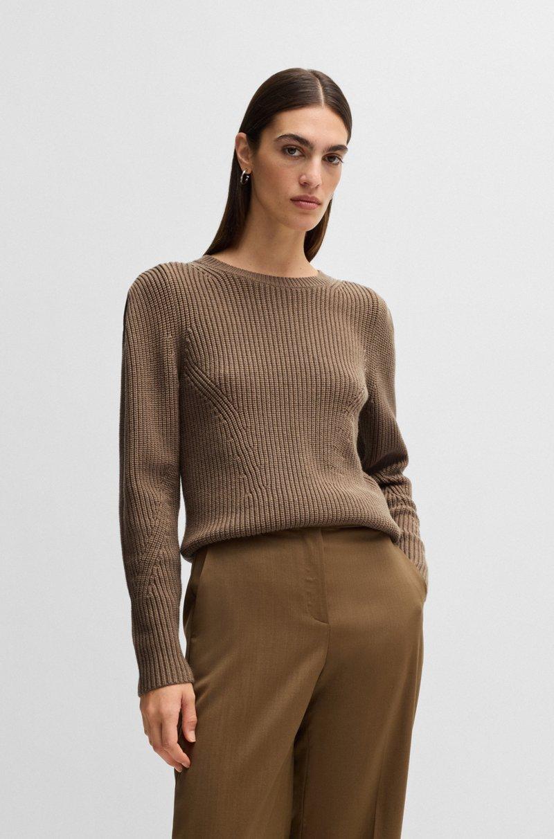 Hugo Boss Jersey de punto con detalle en el hombro