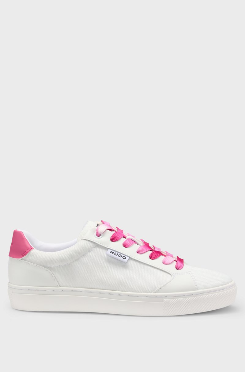 Hugo Boss Deportivas de caña baja con bandera con logo Mejor oferta