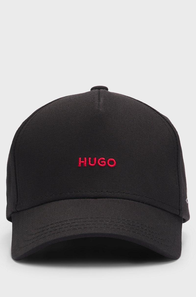 Hugo Boss Gorra de sarga de algodón con logo bordado Mejor oferta