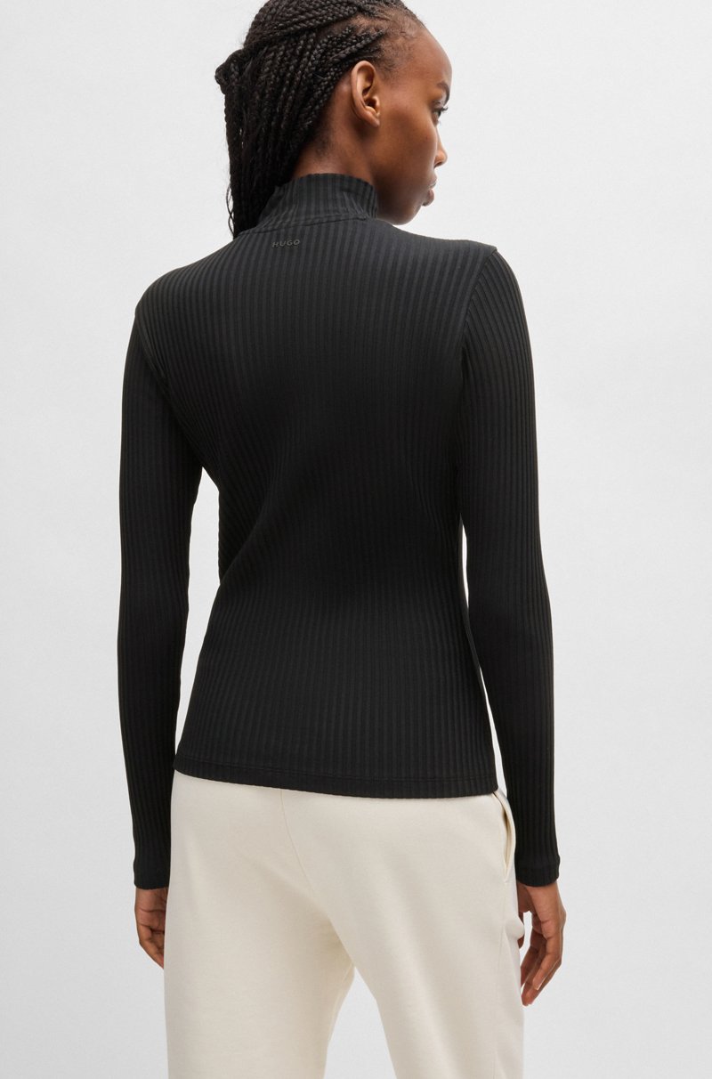 Hugo Boss Camiseta slim fit de algodón elástico con logo estampado Envío gratis