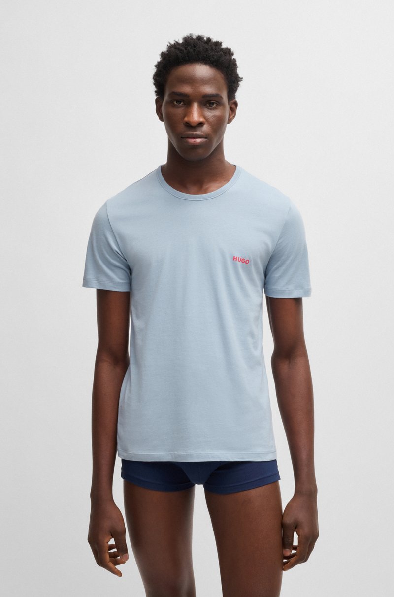 Hugo Boss Paquete de tres camisetas interiores de punto de algodón Solo queda un día