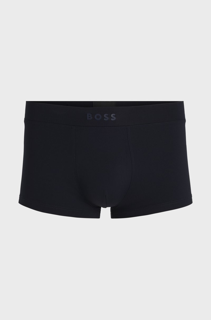 Hugo Boss Calzoncillos de microfibra con logo de silicona en la cintura Liquidación