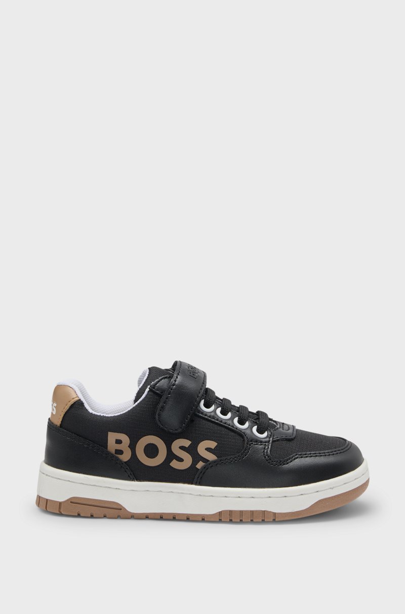 Hugo Boss Deportivas para niños de piel y tejido Promoción trimestral