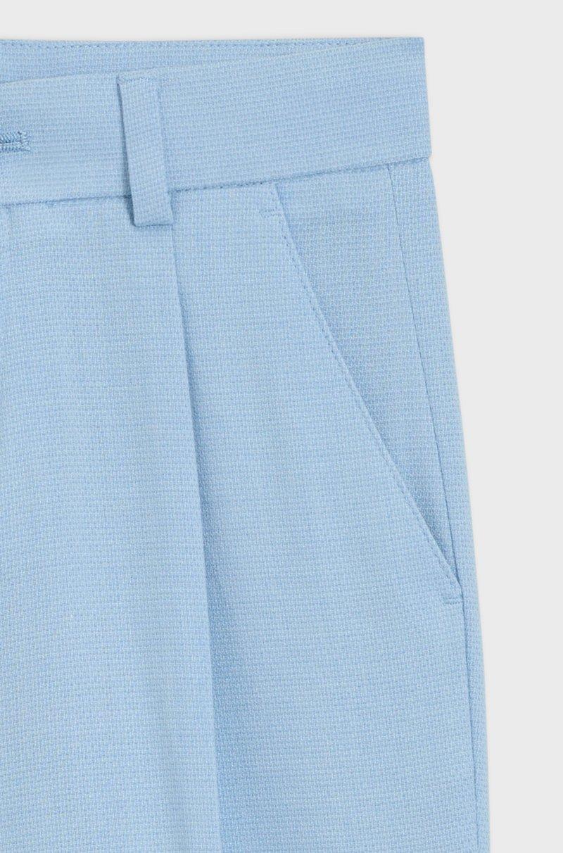 Hugo Boss Pantalones de traje en tejido elástico para niños Tienda de fábrica