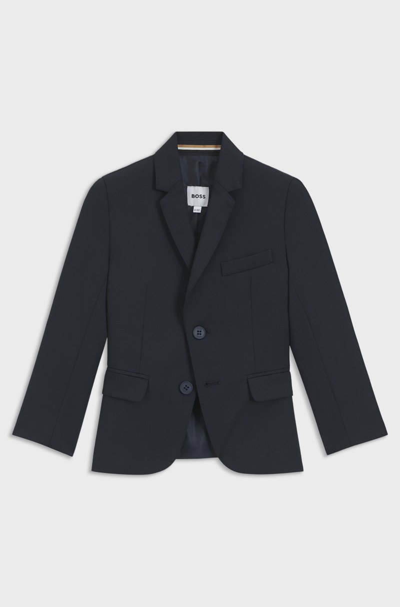 Hugo Boss Americana de lana elástica para niños Precios de Black Friday