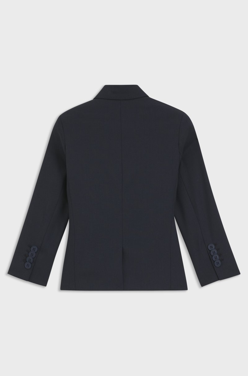 Hugo Boss Americana de lana elástica para niños Precios de Black Friday