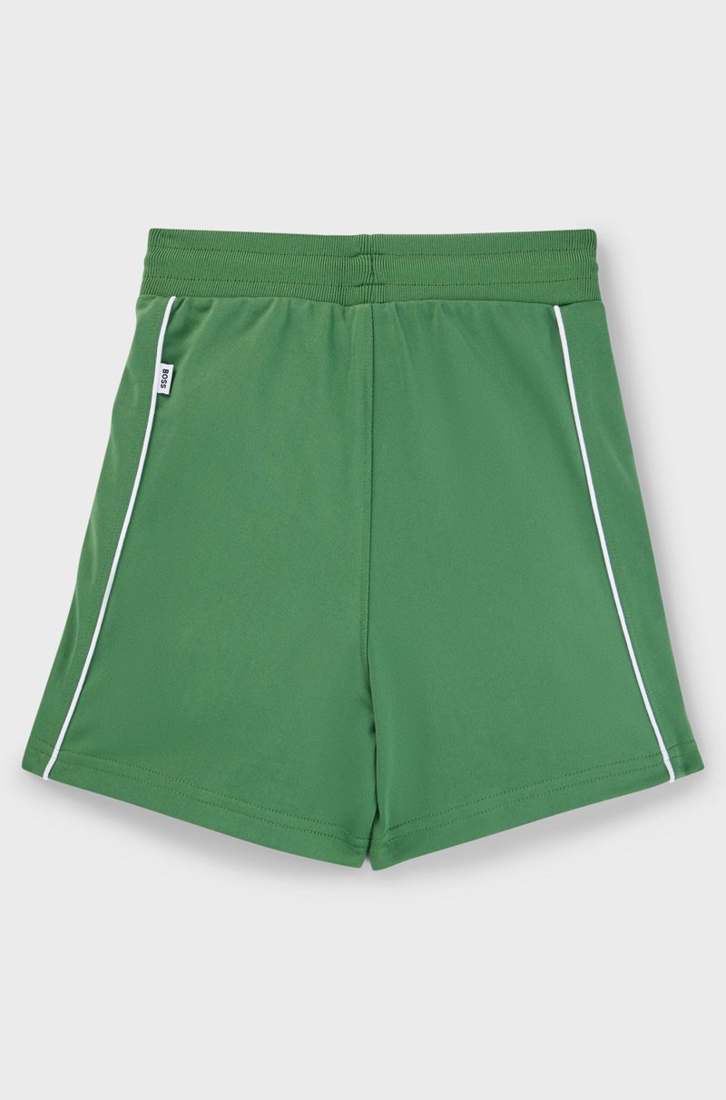 Hugo Boss Shorts para niños con cordón y logo bordado Ofertas de temporada