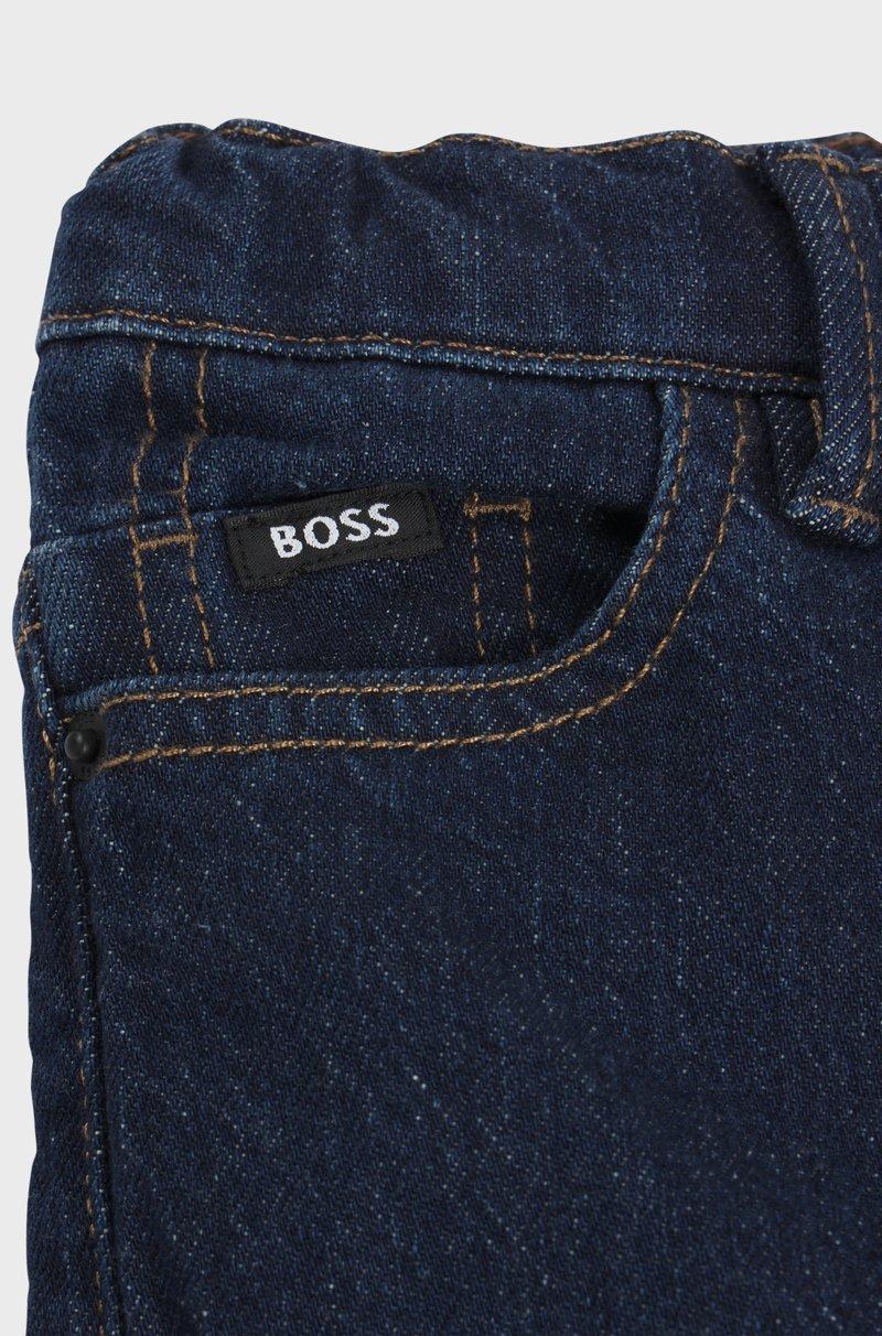 Hugo Boss Vaqueros slim fit para niños con remache de monograma Double B Precio ultrabajo