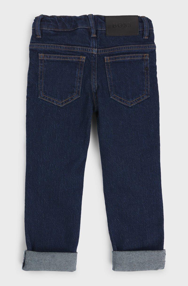 Hugo Boss Vaqueros slim fit para niños con remache de monograma Double B Precio ultrabajo