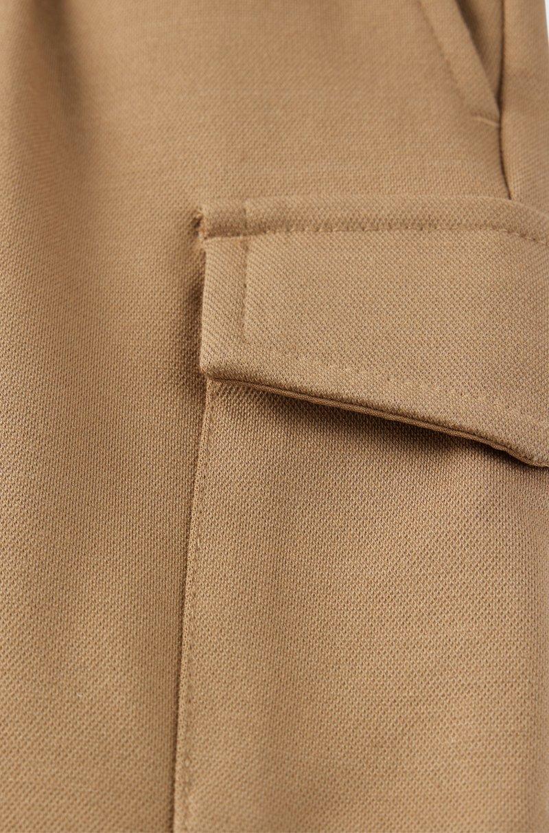 Hugo Boss Shorts cargo para niños en tejido elástico con cintura con cordón En línea
