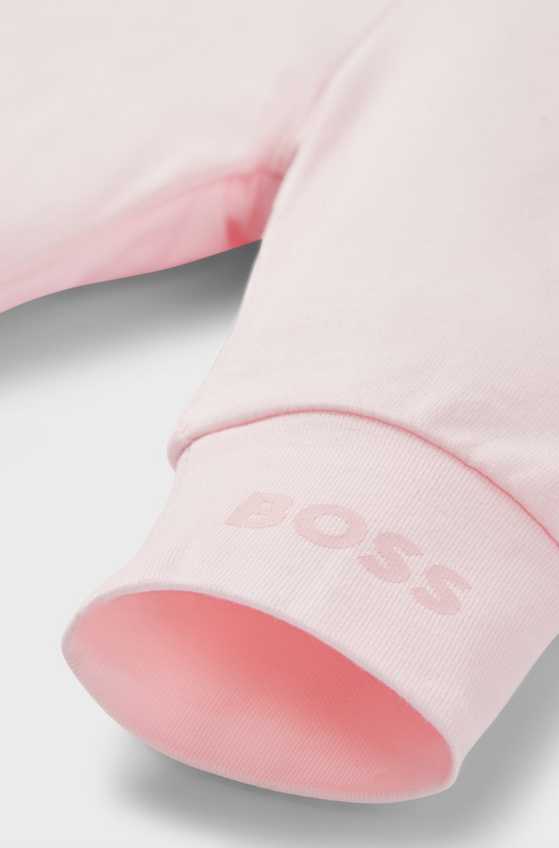 Hugo Boss Leggings para bebé en algodón elástico con logo estampado en el dobladillo Ventas relámpago