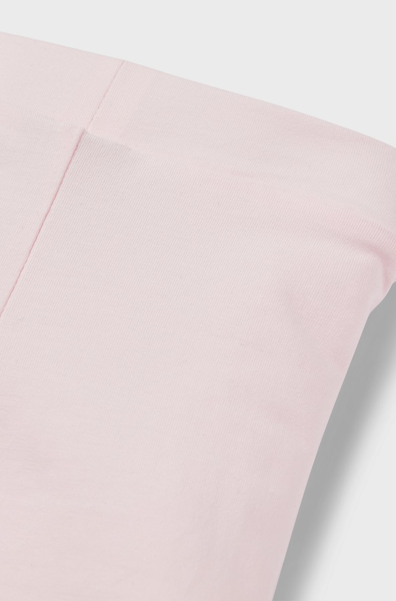 Hugo Boss Leggings para bebé en algodón elástico con logo estampado en el dobladillo Ventas relámpago