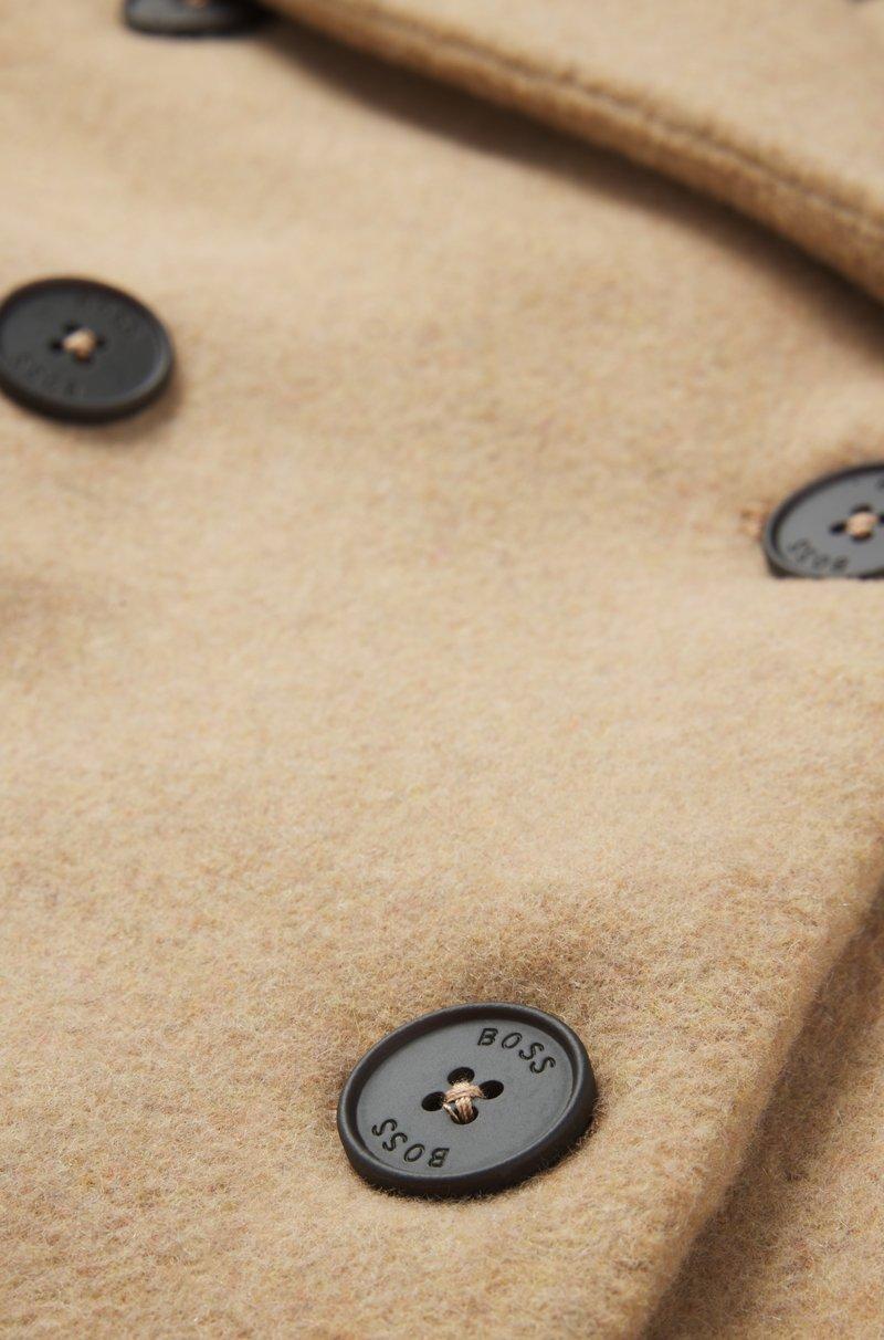 Hugo Boss Abrigo cruzado para niños con forro estampado Rebajas online