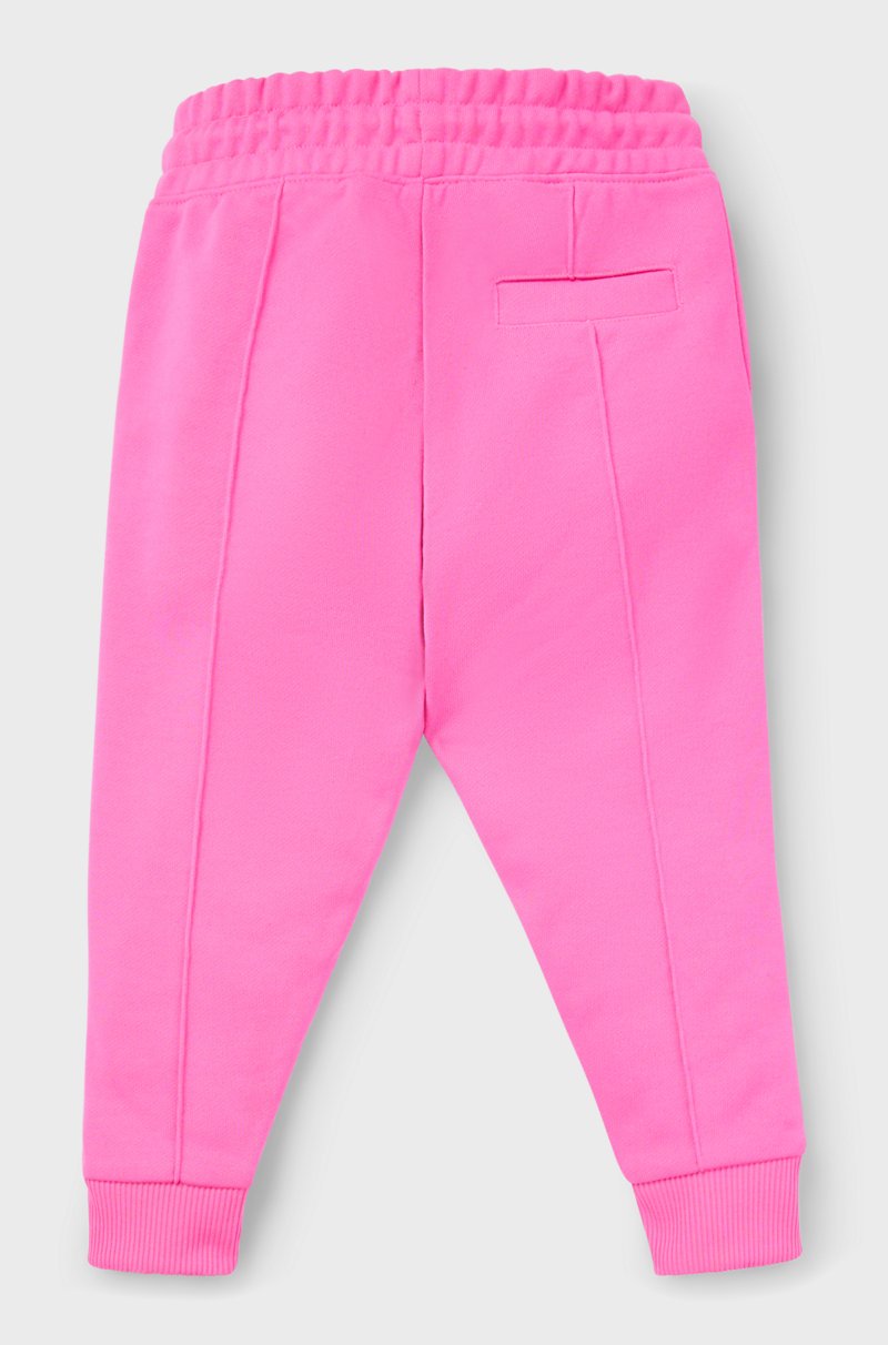 Hugo Boss Pantalones de chándal de forro polar para niños con detalles de logo Promoción por tiempo limitado