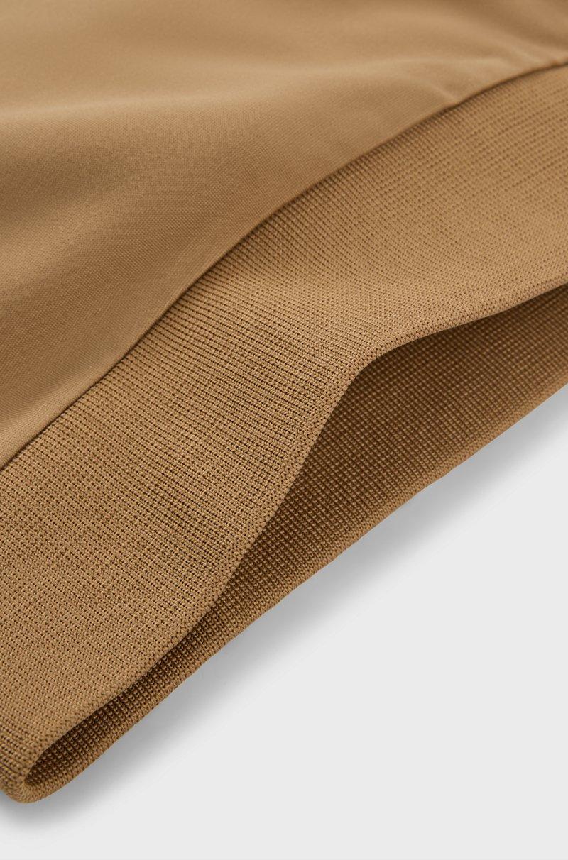 Hugo Boss Sudadera con capucha en tejido elástico con logo estampado para niños Grandes descuentos