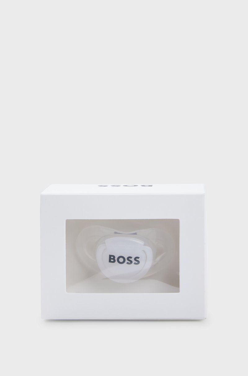 Hugo Boss Chupete con logo para bebés en caja de regalo Envío internacional gratuito