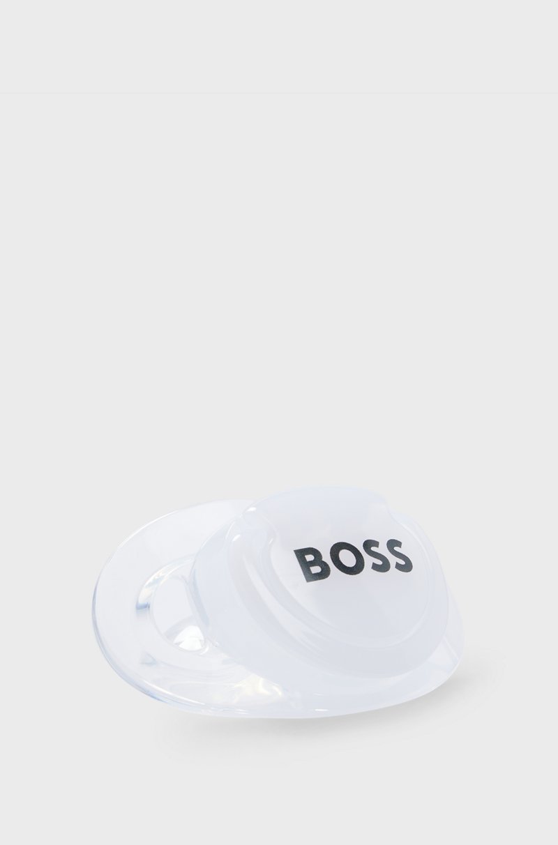 Hugo Boss Chupete con logo para bebés en caja de regalo Envío internacional gratuito