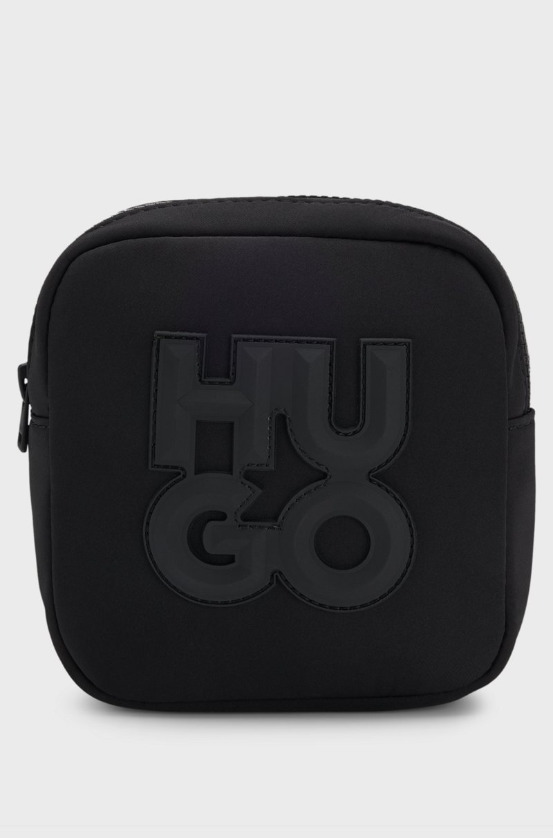 Hugo Boss Bandolera para niños con logo apilado Limitado a 3 días