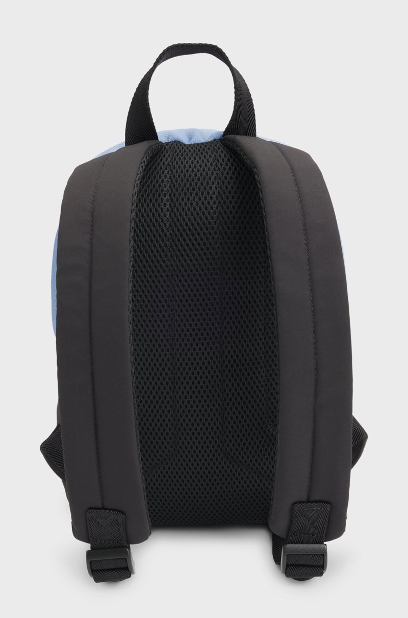 Hugo Boss Mochila a dos tonos para niños con logo estampado Descuento por venta flash