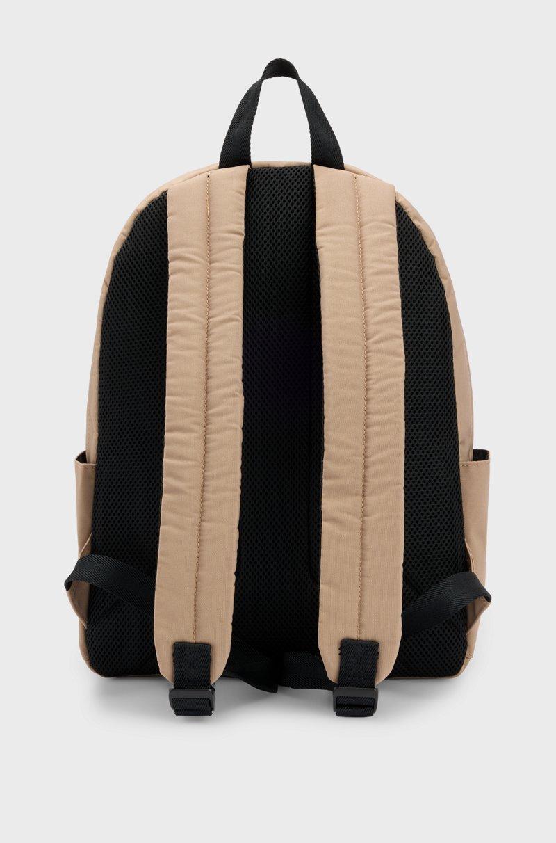 Hugo Boss Mochila de lona para niños con logo estampado Ofertas especiales