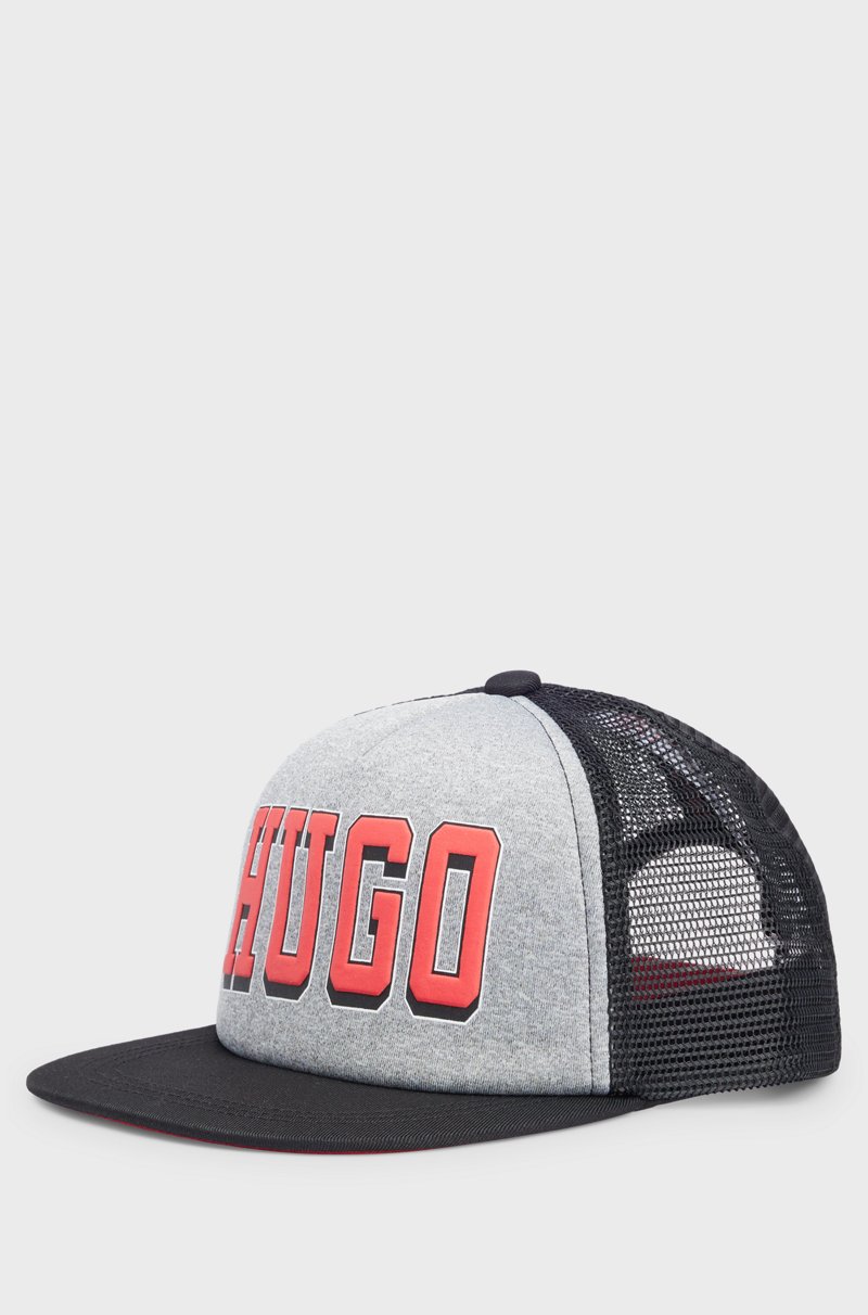 Hugo Boss Gorra para niños en punto elástico y malla con logo Outlet online