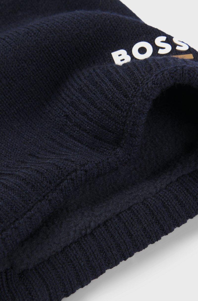 Hugo Boss Braga de cuello para niños con detalle de la marca de efecto goma Venta caliente