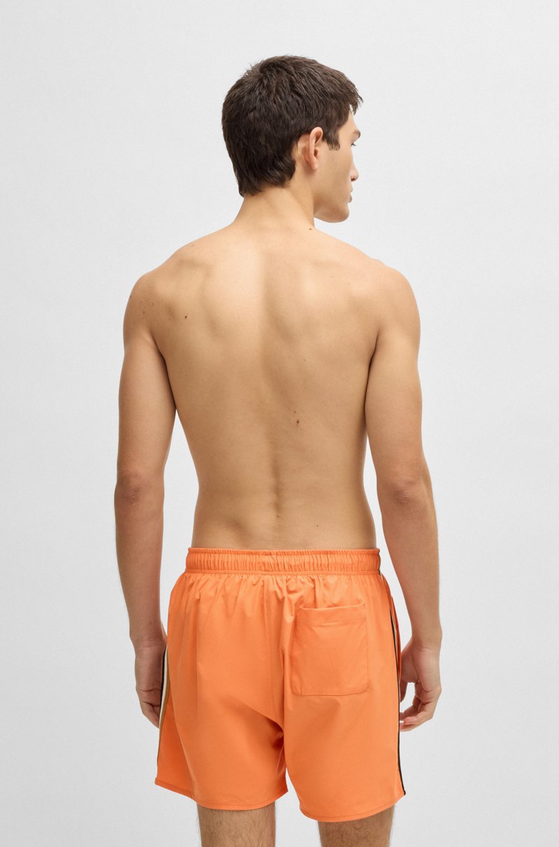 Hugo Boss Bañador con logo y raya de la marca Oferta especial