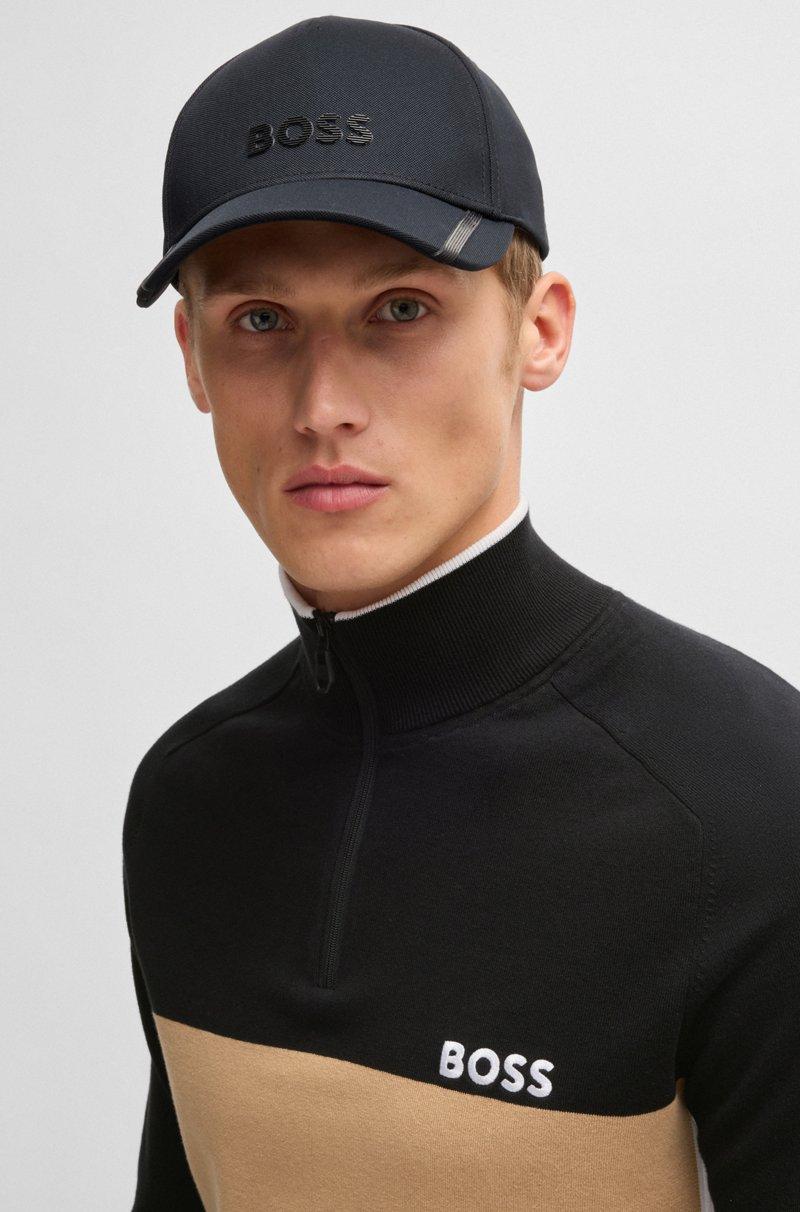 Hugo Boss Jersey regular fit de algodón con bloques de color Envío gratis