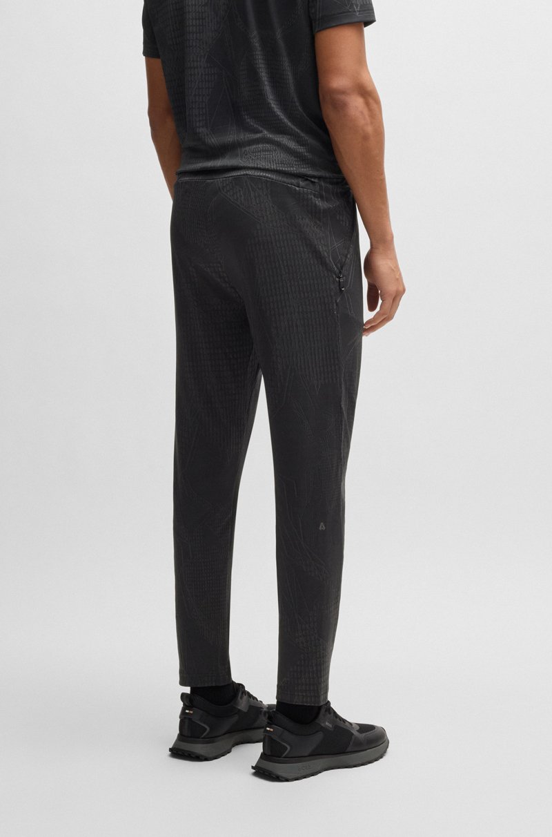 Hugo Boss Pantalones de chándal con estampado activo en tejido multielástico COMPRAR AHORA