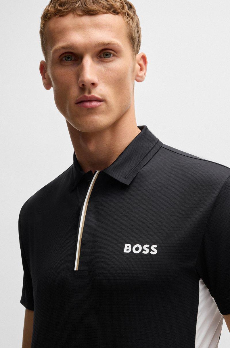Hugo Boss Polo deportivo Paddy slim fit con protección UV Último día