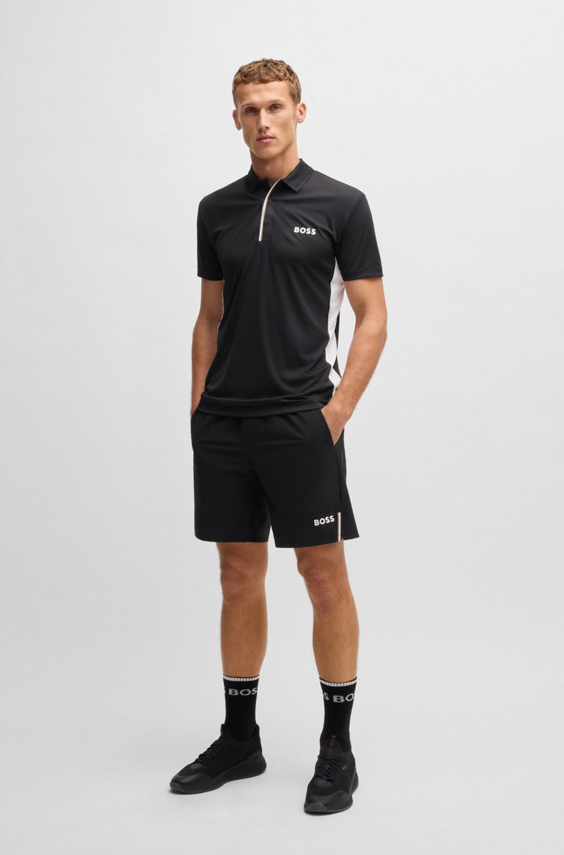 Hugo Boss Polo deportivo Paddy slim fit con protección UV Último día