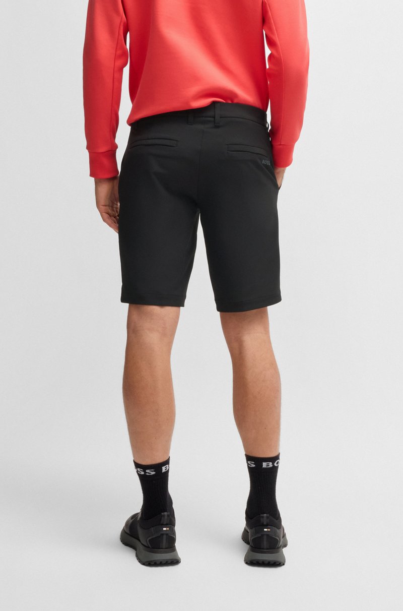 Hugo Boss Shorts slim fit de tejido elástico repelente al agua Precio de fábrica