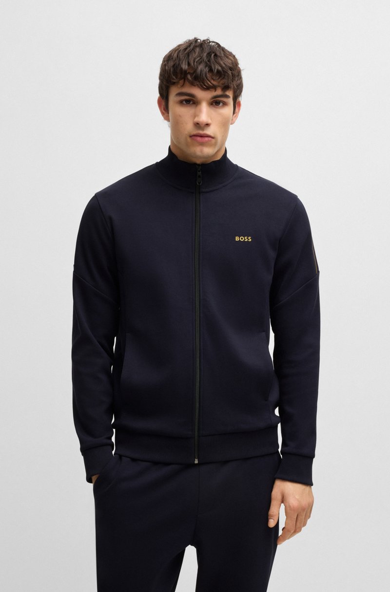 Hugo Boss Conjunto de chándal de algodón interlock con detalles de logotipo Promoción por tiempo limitado