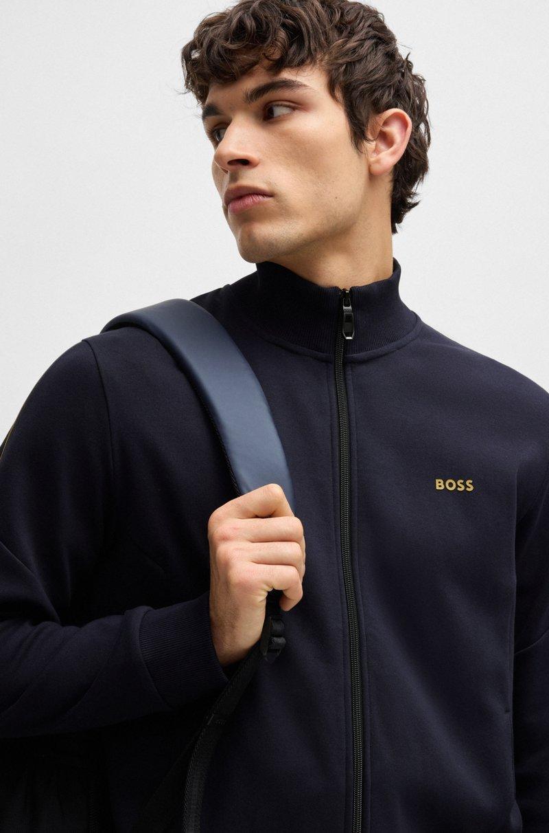 Hugo Boss Conjunto de chándal de algodón interlock con detalles de logotipo Promoción por tiempo limitado