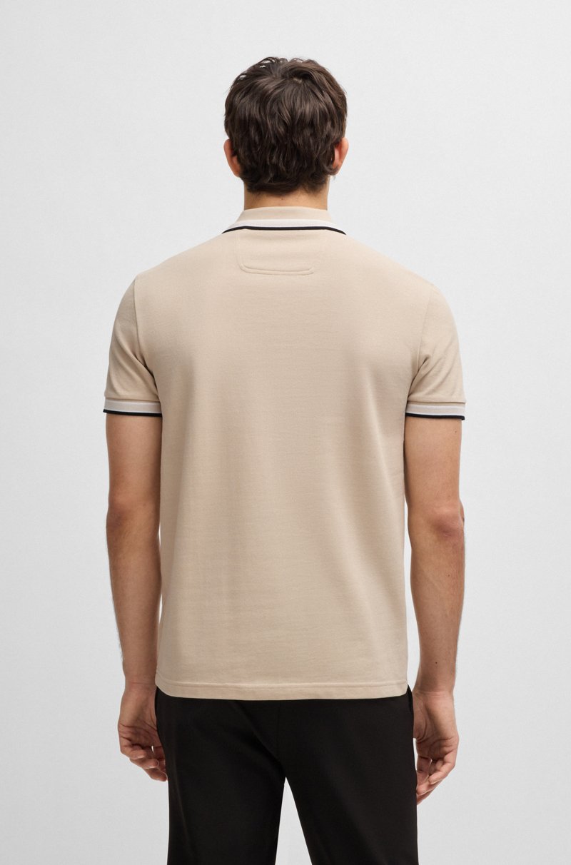 Hugo Boss Polo Paddy de piqué de algodón con logo en el reverso del cuello Promoción trimestral