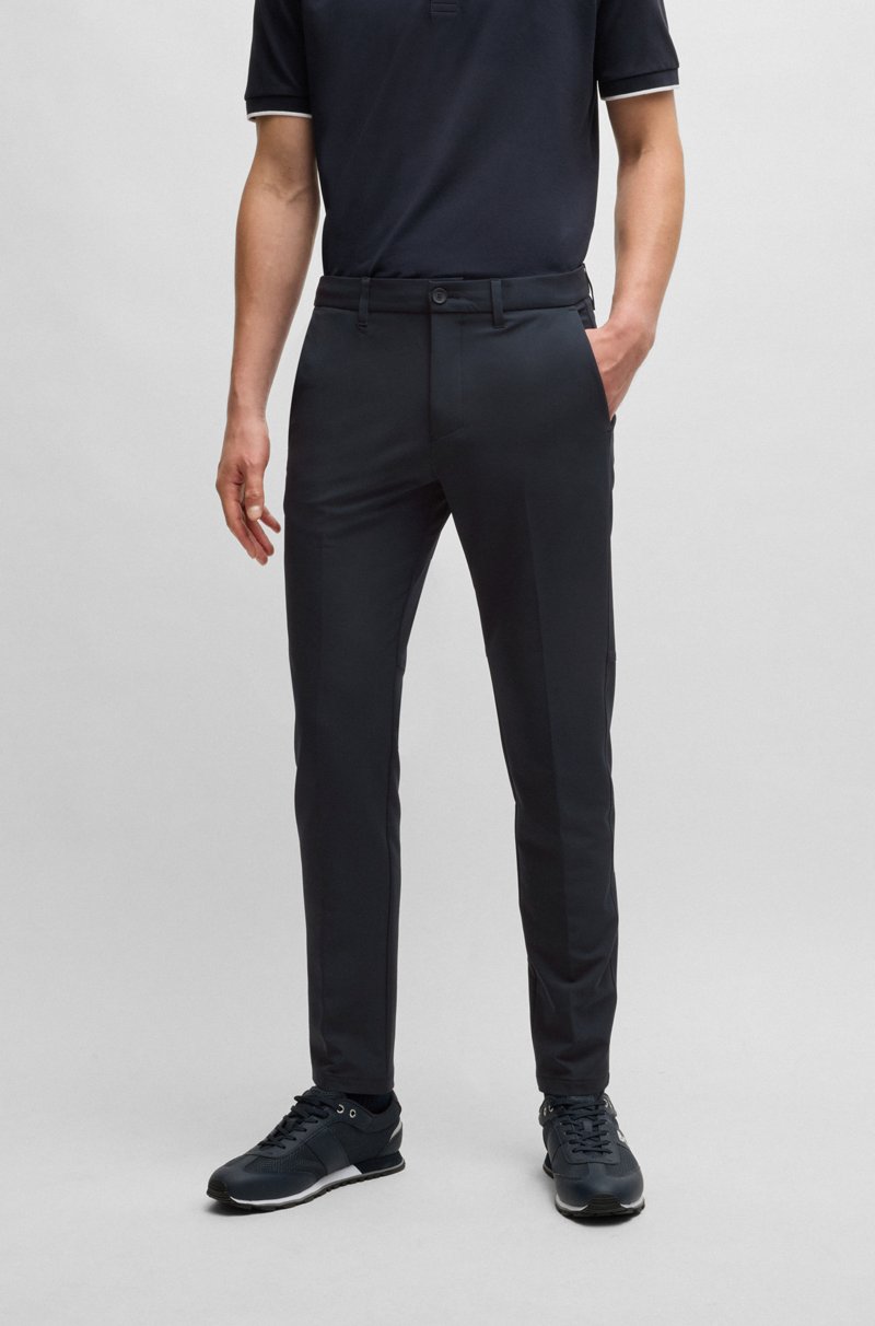 Hugo Boss Chinos slim fit de tejido multielástico de planchado fácil Superdescuento