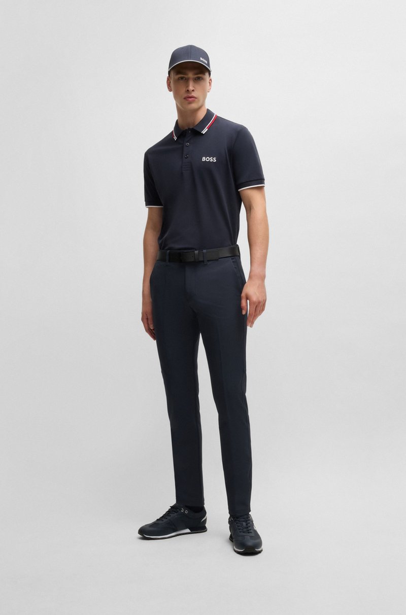 Hugo Boss Chinos slim fit de tejido multielástico de planchado fácil Superdescuento