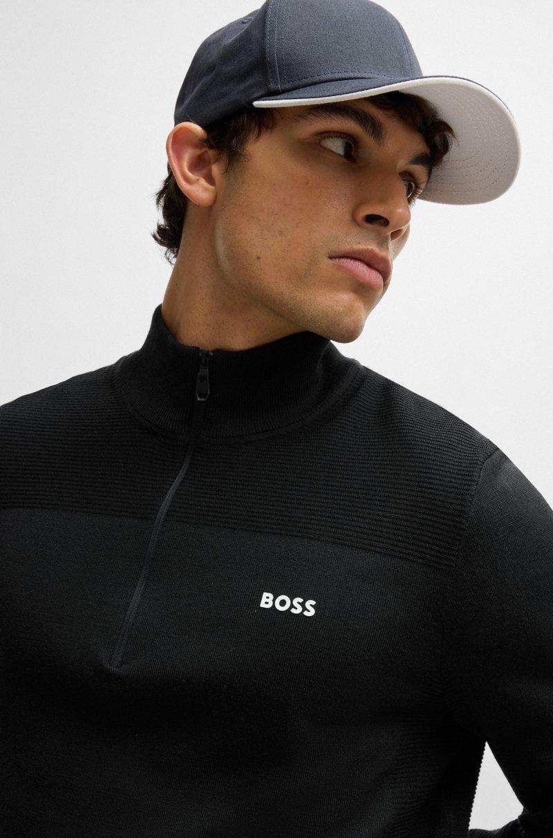 Hugo Boss Jersey con cremallera de la marca en tejido Dry-Flex Limitado a 3 días