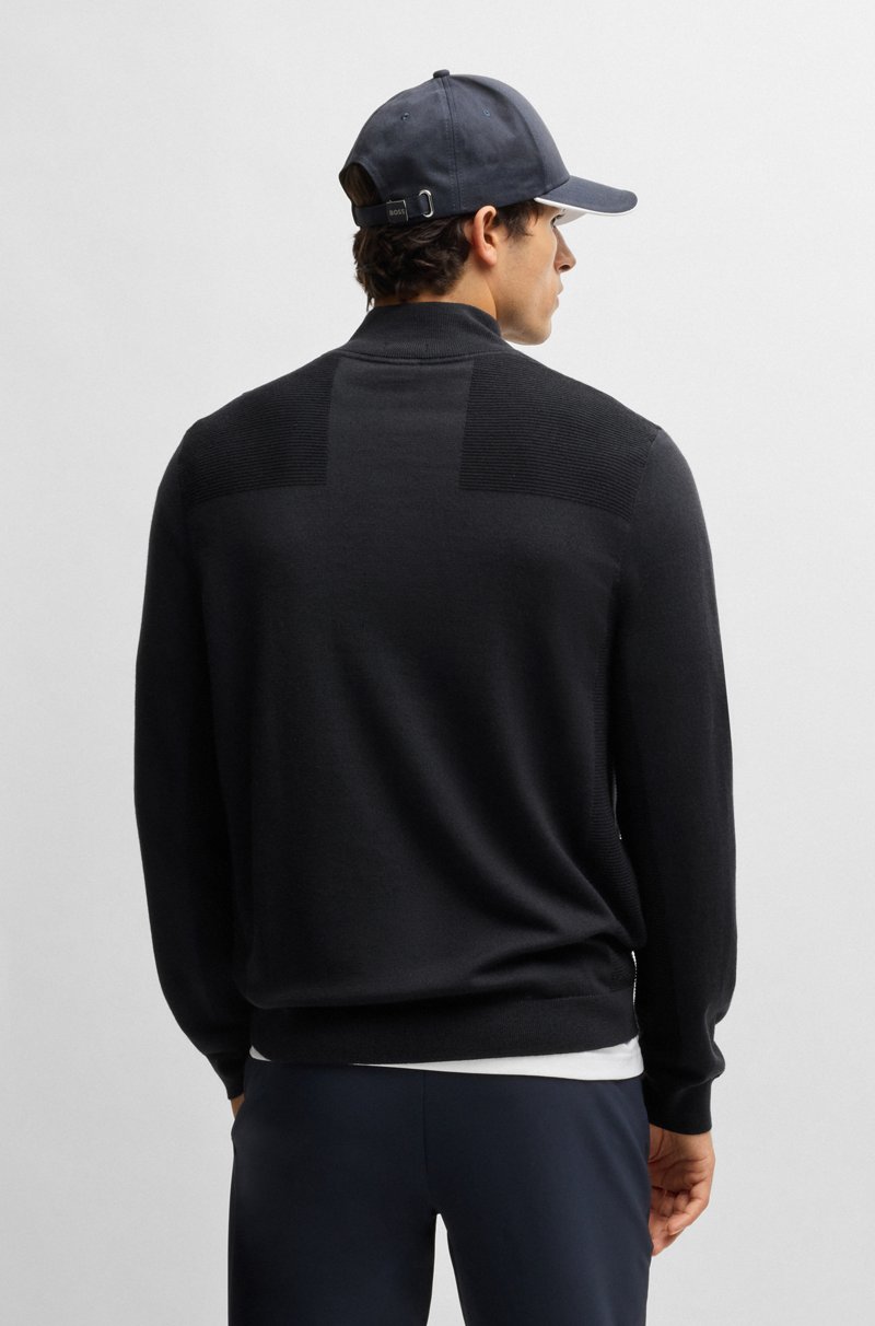 Hugo Boss Jersey con cremallera de la marca en tejido Dry-Flex Limitado a 3 días