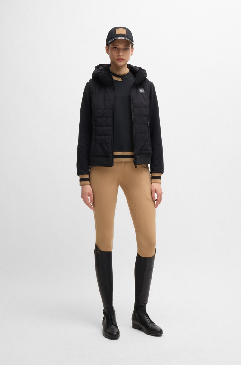 Hugo Boss Jersey de equitación de algodón elástico italiano Rebajas de fin de temporada
