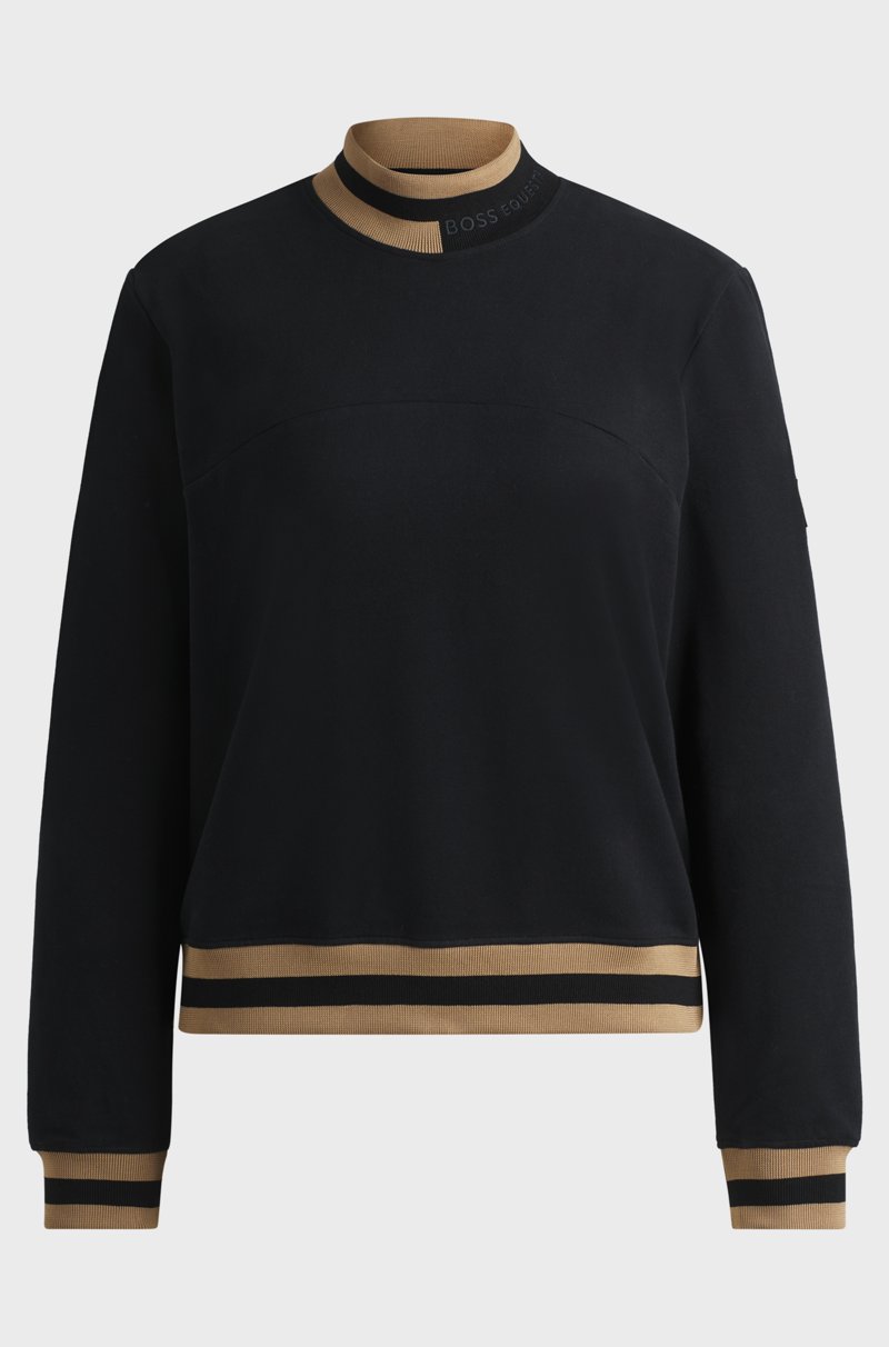 Hugo Boss Jersey de equitación de algodón elástico italiano Rebajas de fin de temporada
