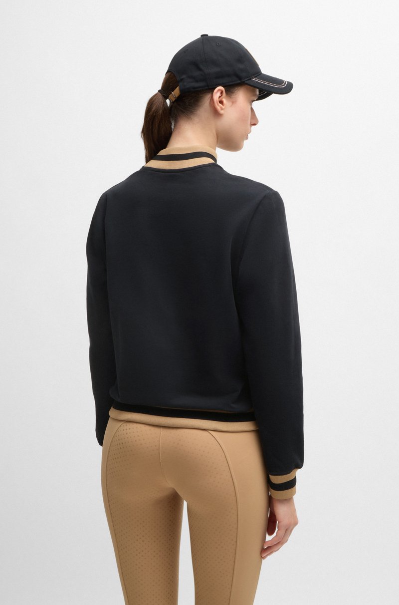 Hugo Boss Jersey de equitación de algodón elástico italiano Rebajas de fin de temporada