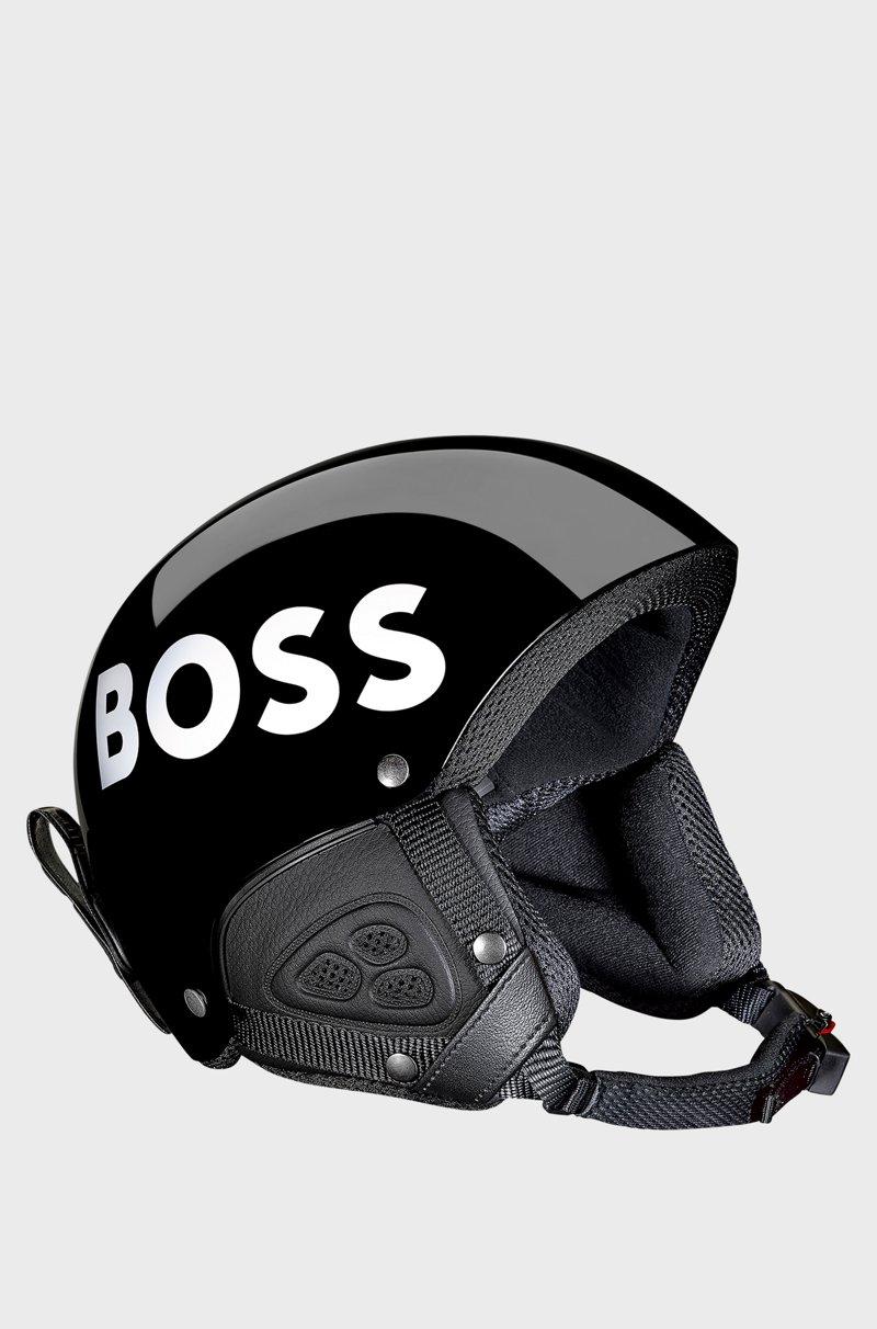 Hugo Boss Casco de esquí con detalle de logo Venta caliente