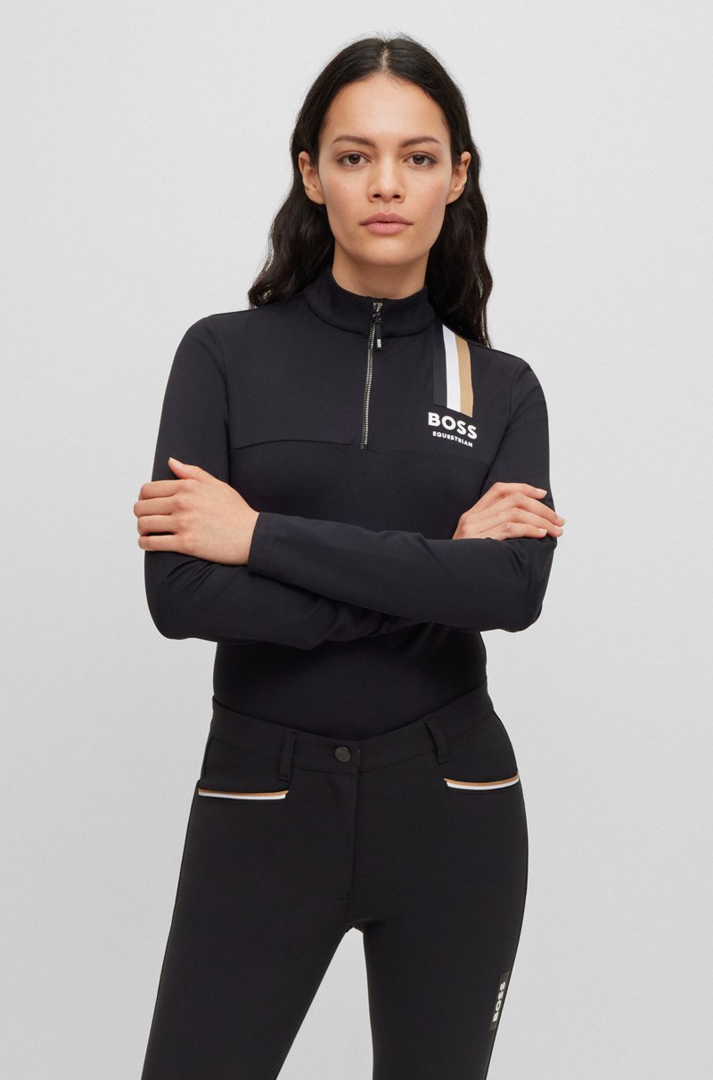 Hugo Boss Camisa de equitación para doma slim fit confeccionada en material superelástico Rebajas baratas