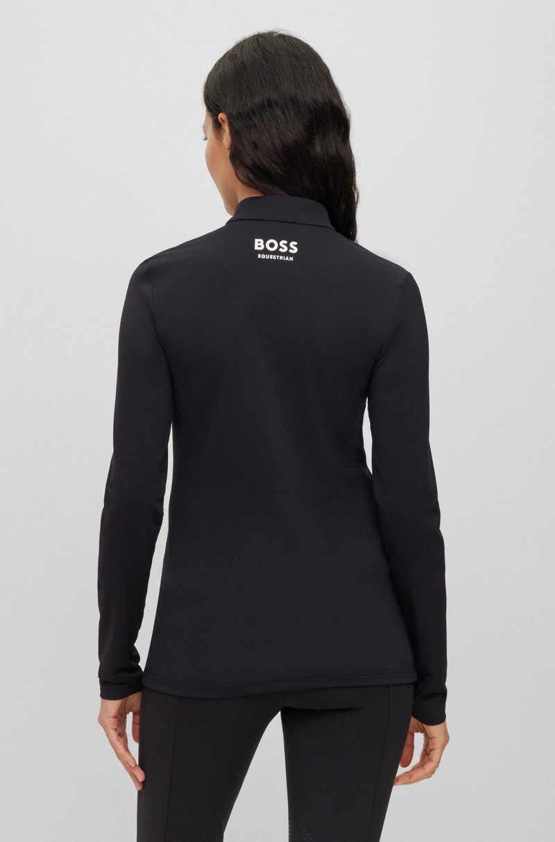 Hugo Boss Camisa de equitación para doma slim fit confeccionada en material superelástico Rebajas baratas