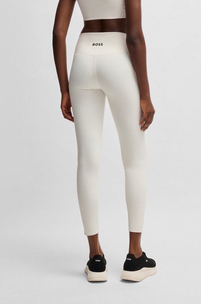 Hugo Boss Leggings activos en tejido interlock elástico con aberturas en los bajos Liquidación