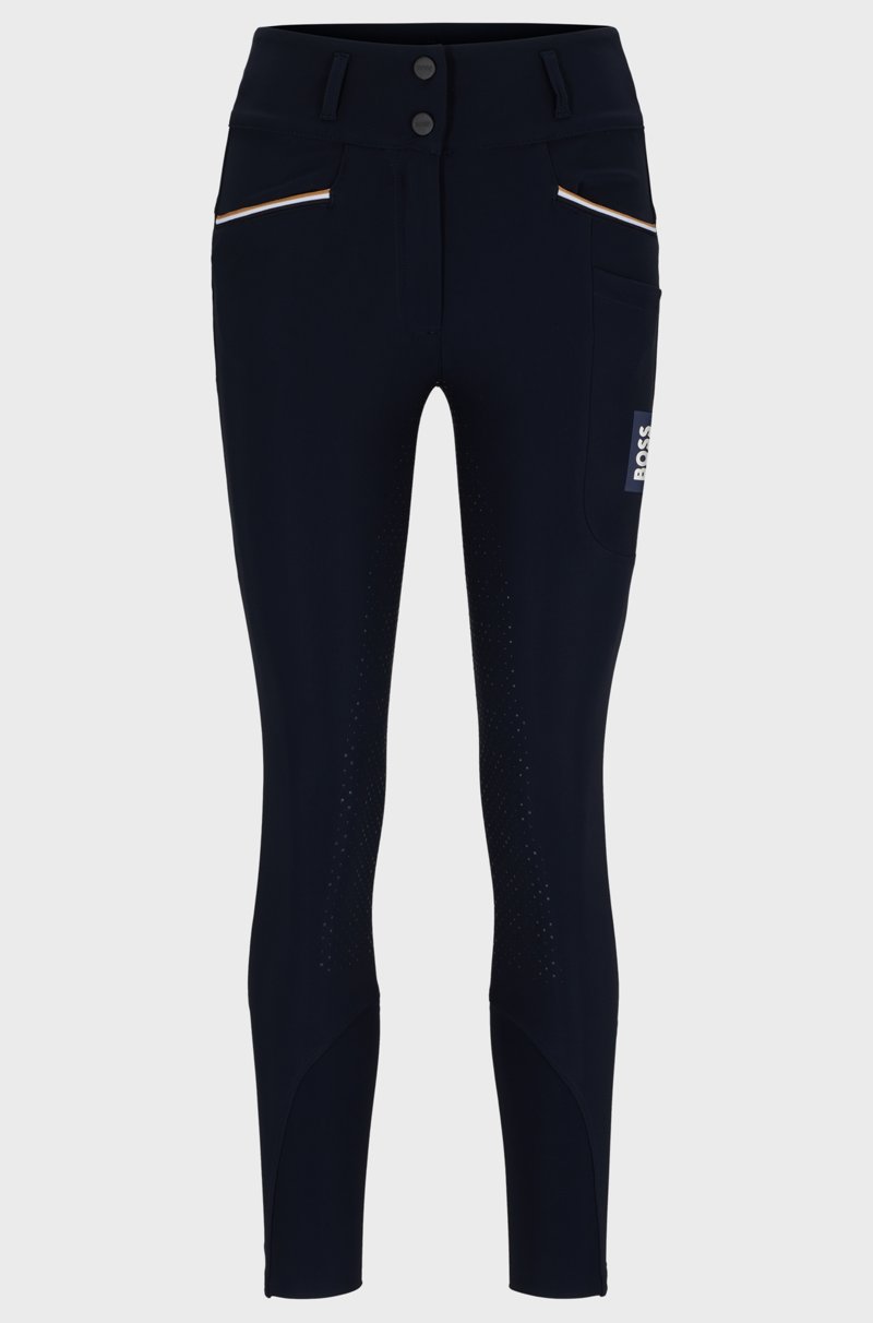 Hugo Boss Bombachos para equitación con agarre completo y bolsillo para el teléfono Rebajas top