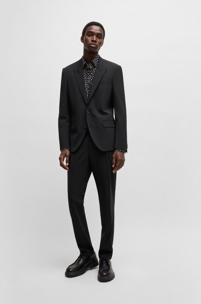 Hugo Boss Traje slim fit en tejido elástico técnico Envío gratis