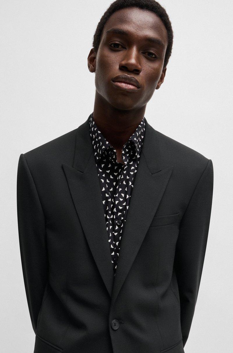 Hugo Boss Traje slim fit en tejido elástico técnico Envío gratis
